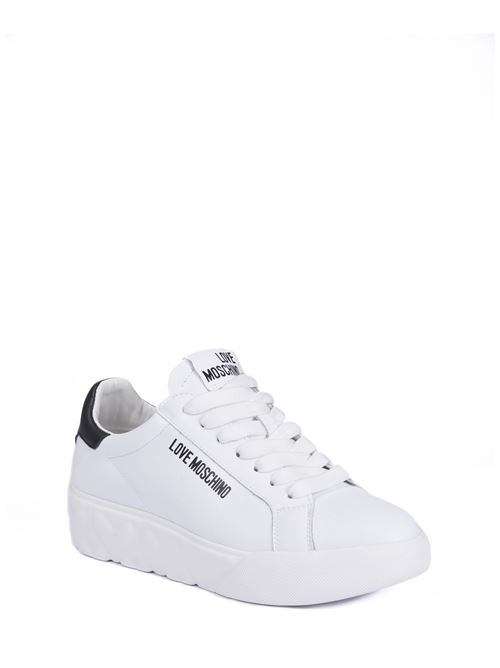 Sneakers in vitello LOVE MOSCHINO | JA15034G0LIA110A